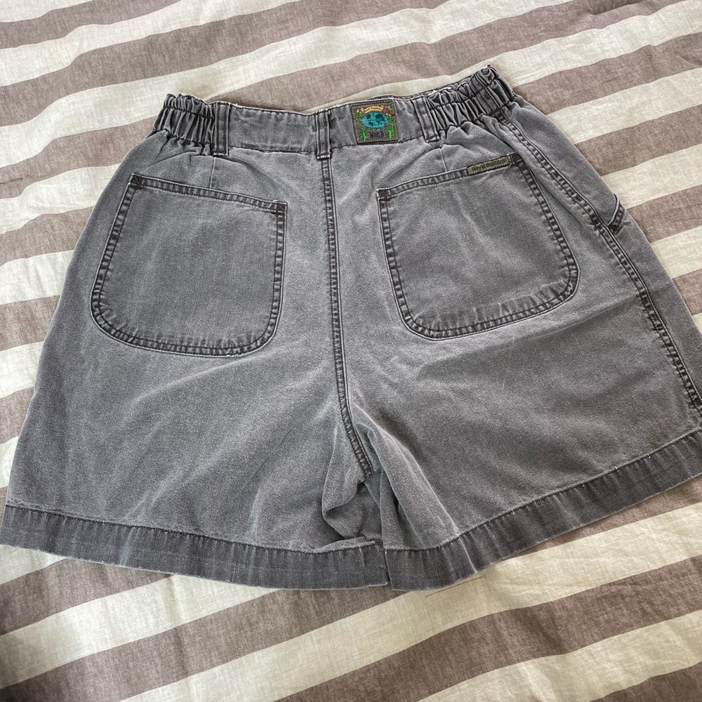 Royal Robbins Vintage Rugged Outdoor Gray Cotton Hiking Travel Shorts Women 10 - Picture 2 of 6
